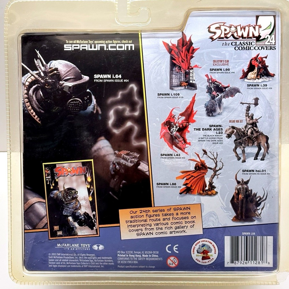 Spawn I.64 Issue #64 Action Figure Classic Series 24 Comic Covers McFarlane Toys - Picture 2 of 9